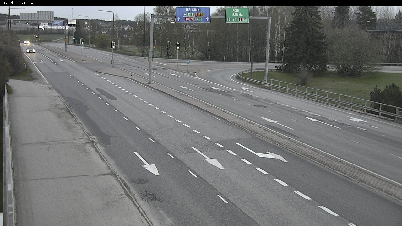 Weather Camera Image Road 40 Raisio, Raisio, Varsinais-Suomi
