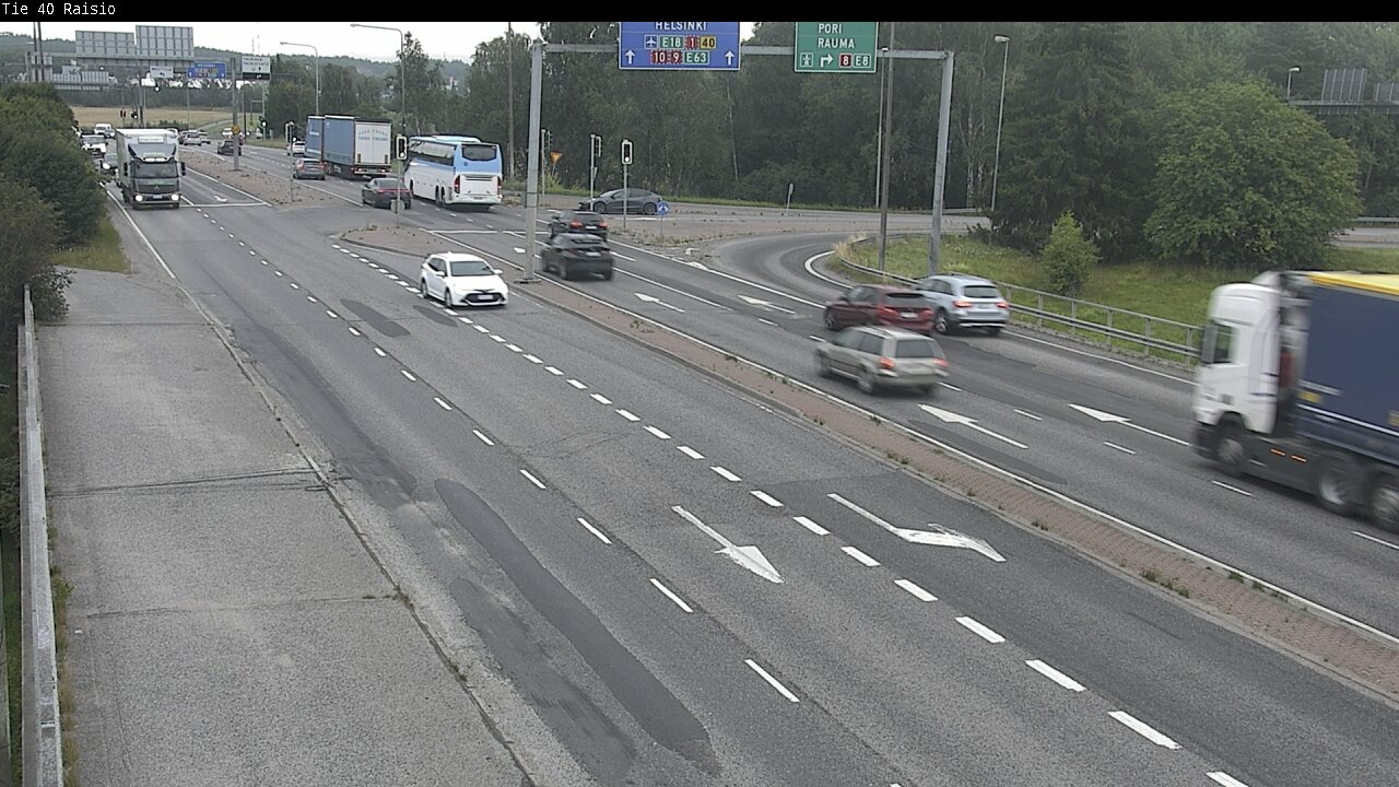 Weather Camera Image Väg 40 Reso, Raisio, Varsinais-Suomi