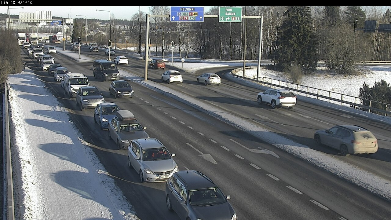 Weather Camera Image Road 40 Raisio, Raisio, Varsinais-Suomi