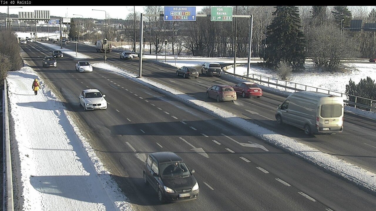 Weather Camera Image Road 40 Raisio, Raisio, Varsinais-Suomi