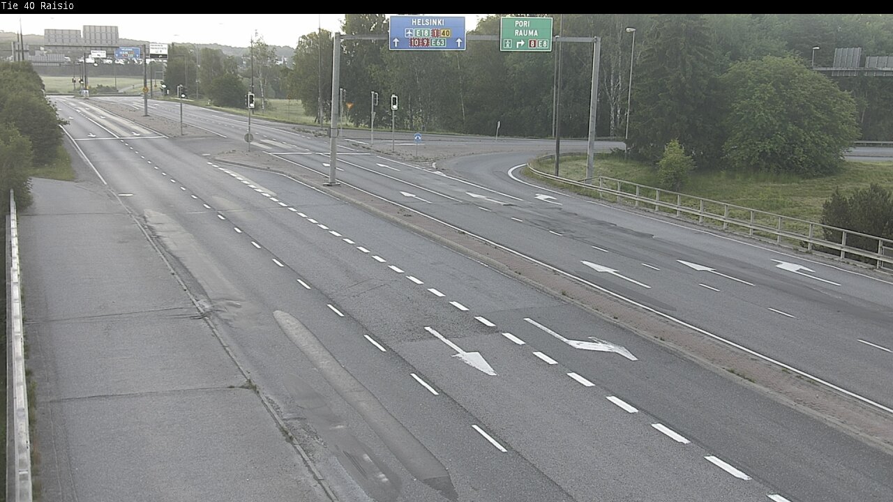 Weather Camera Image Road 40 Raisio, Raisio, Varsinais-Suomi
