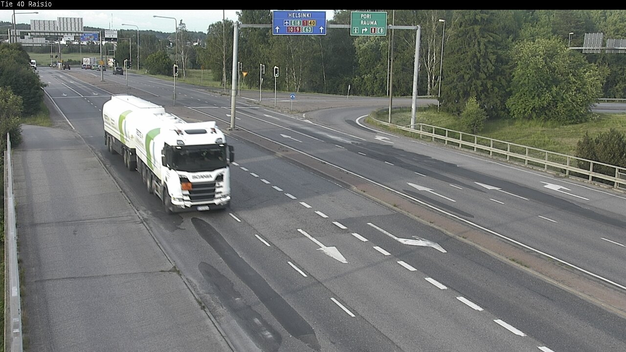 Kelikamerat Kuva Tie 40 Raisio, Raisio, Varsinais-Suomi