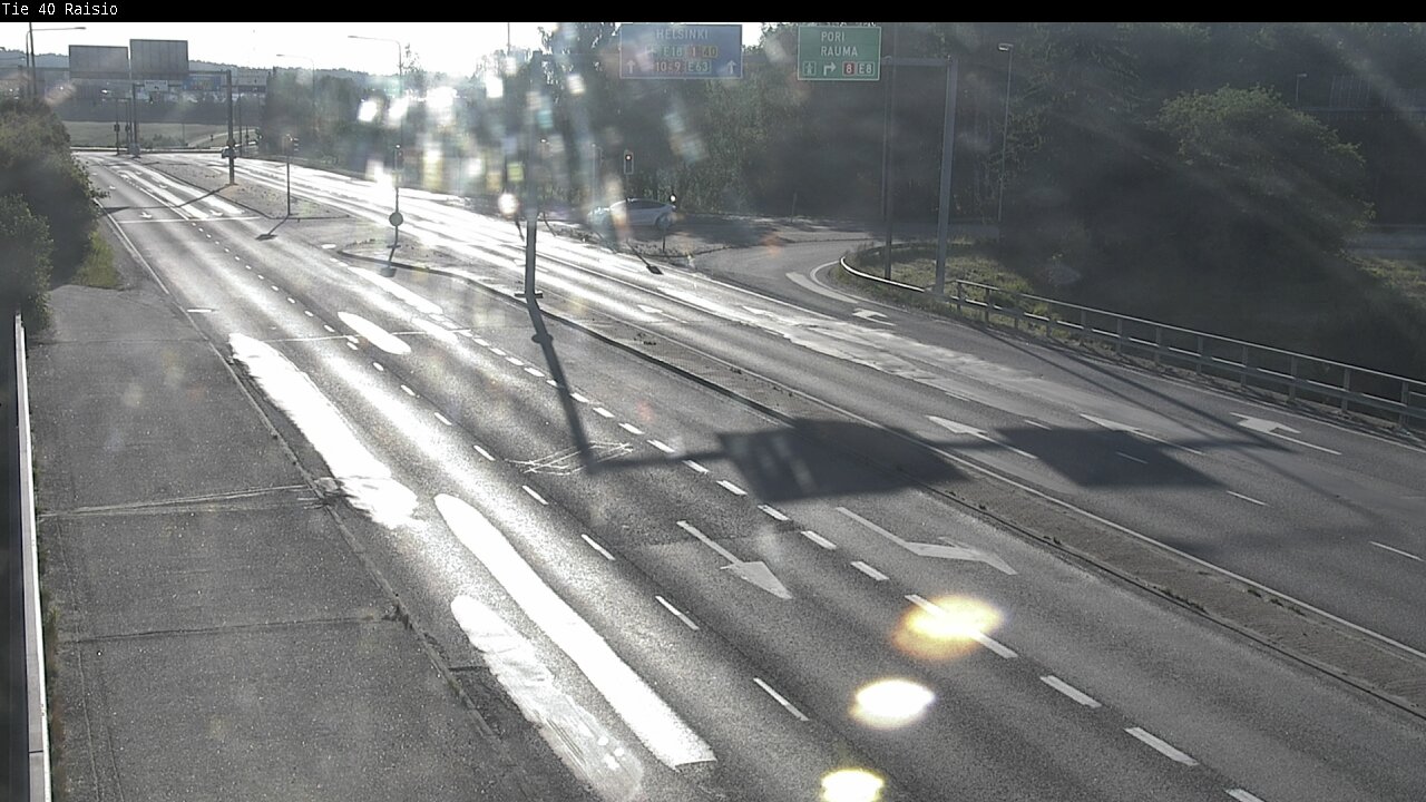 Weather Camera Image Road 40 Raisio, Raisio, Varsinais-Suomi