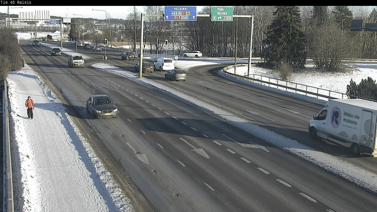 Weather Camera Image Road 40 Raisio, Raisio, Varsinais-Suomi