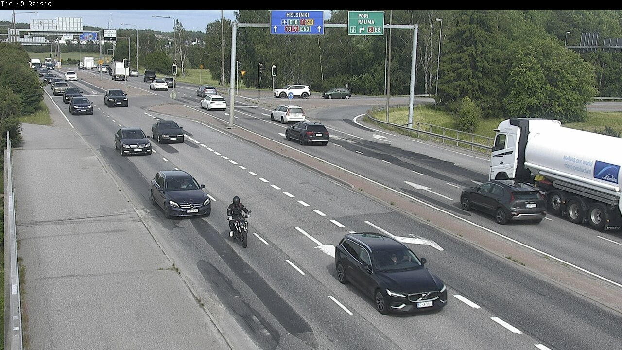 Weather Camera Image Road 40 Raisio, Raisio, Varsinais-Suomi
