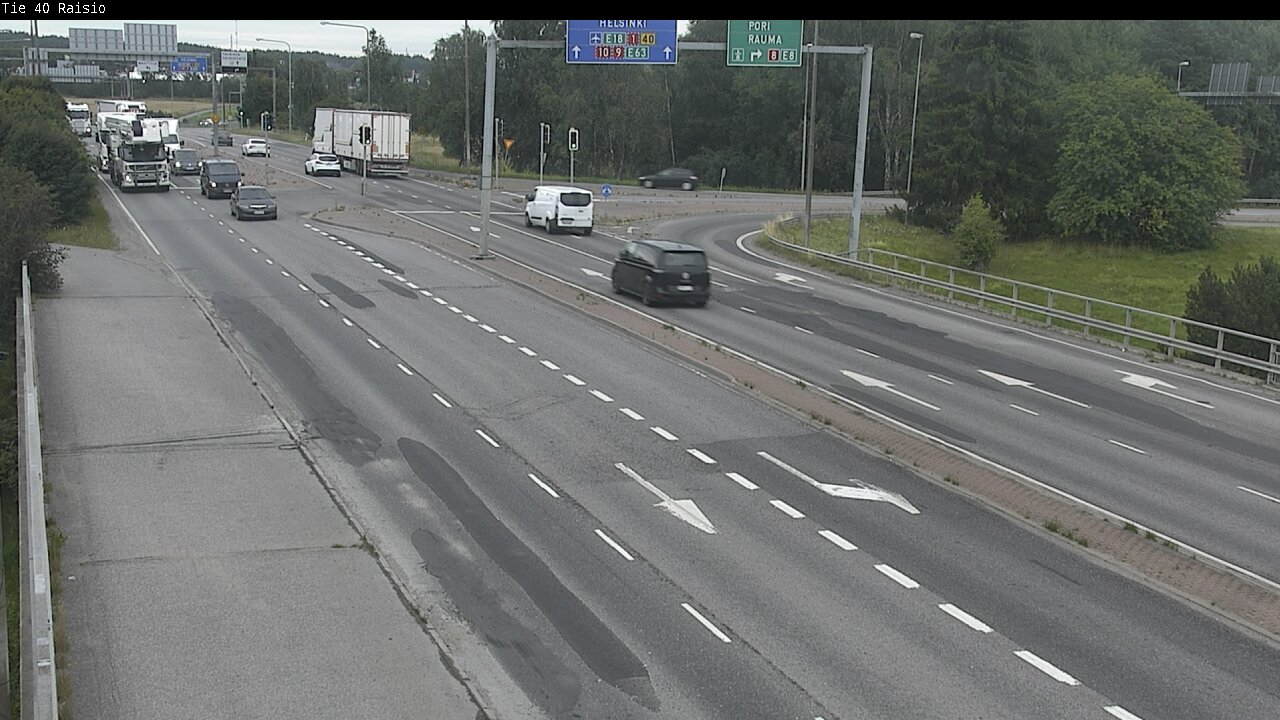 Weather Camera Image Väg 40 Reso, Raisio, Varsinais-Suomi