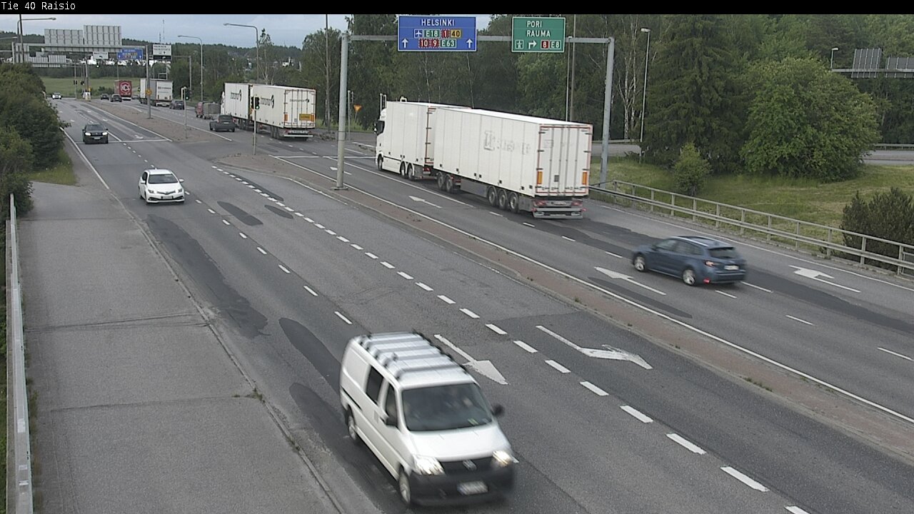 Weather Camera Image Road 40 Raisio, Raisio, Varsinais-Suomi