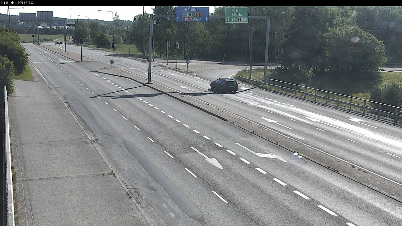Weather Camera Image Road 40 Raisio, Raisio, Varsinais-Suomi