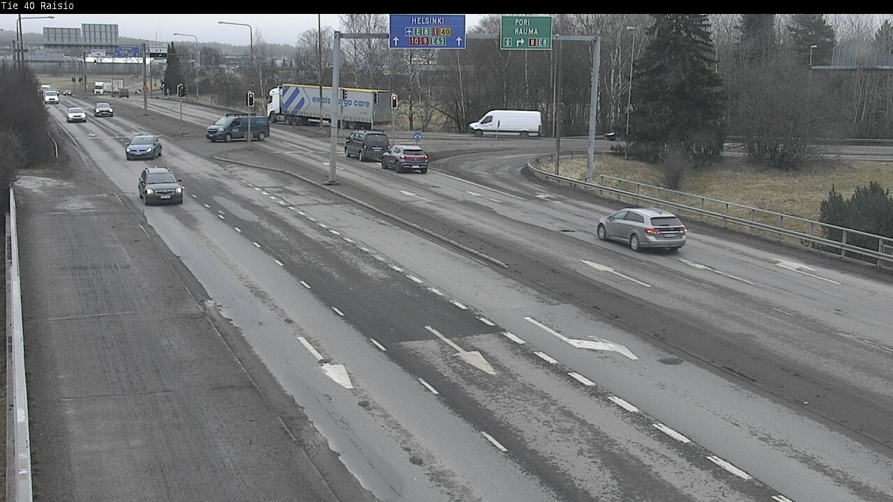 Weather Camera Image Väg 40 Reso, Raisio, Varsinais-Suomi