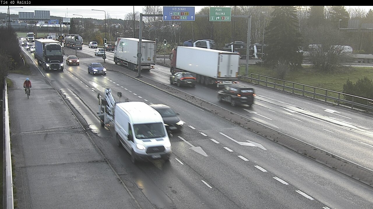 Kelikamerat Kuva Tie 40 Raisio, Raisio, Varsinais-Suomi