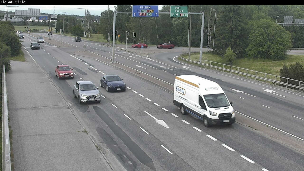 Weather Camera Image Road 40 Raisio, Raisio, Varsinais-Suomi