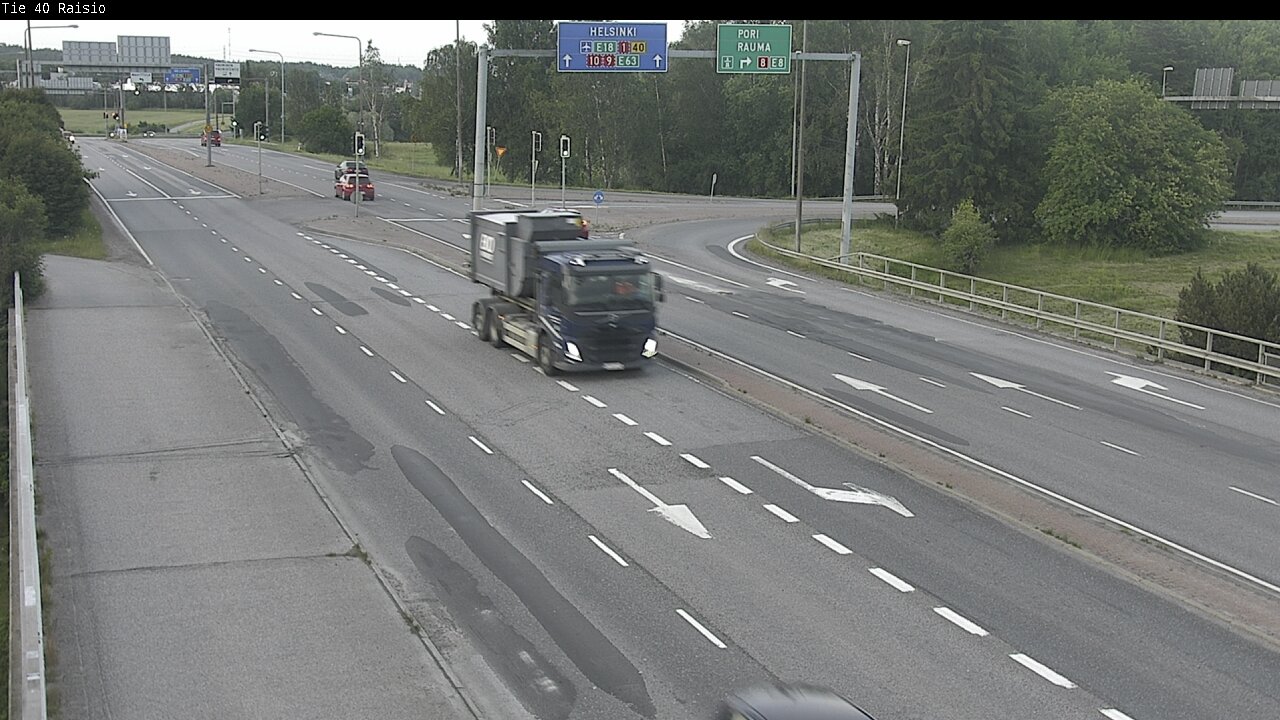Kelikamerat Kuva Tie 40 Raisio, Raisio, Varsinais-Suomi