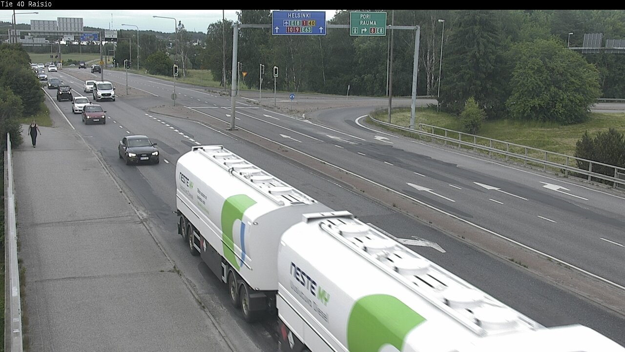 Weather Camera Image Road 40 Raisio, Raisio, Varsinais-Suomi