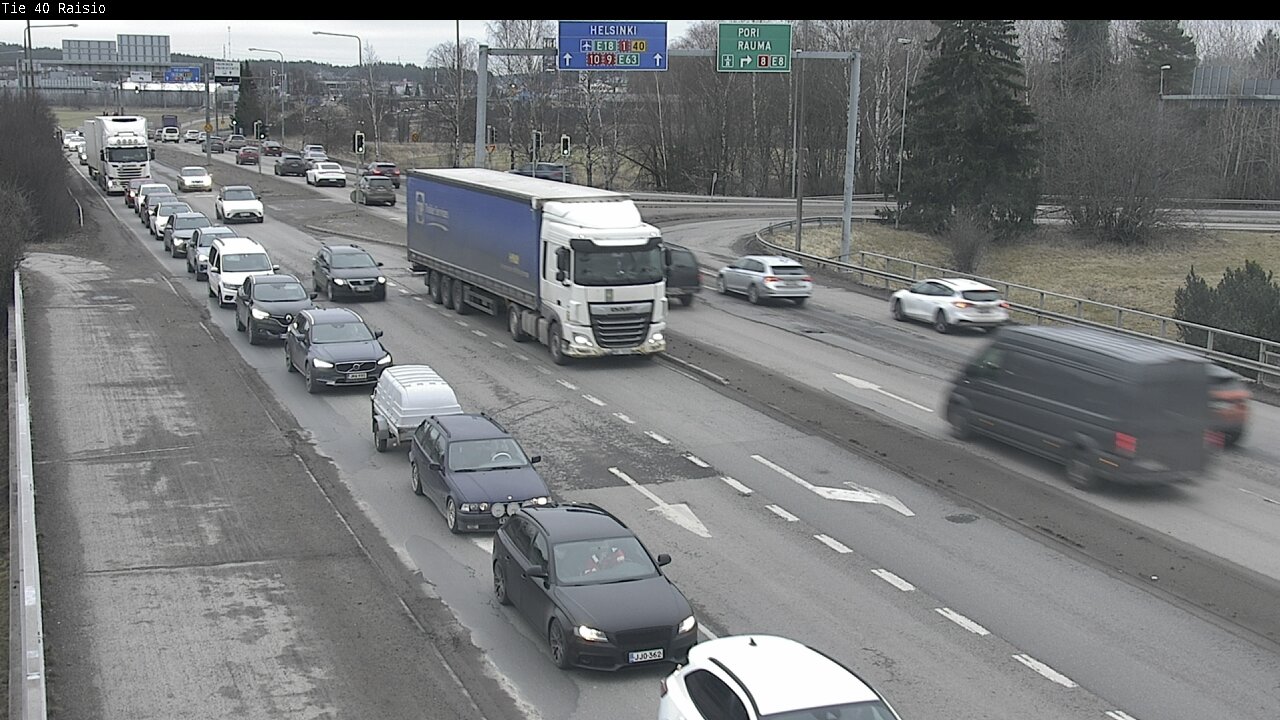 Kelikamerat Kuva Tie 40 Raisio, Raisio, Varsinais-Suomi