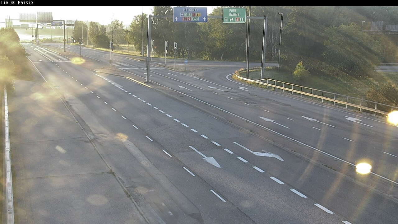 Weather Camera Image Road 40 Raisio, Raisio, Varsinais-Suomi