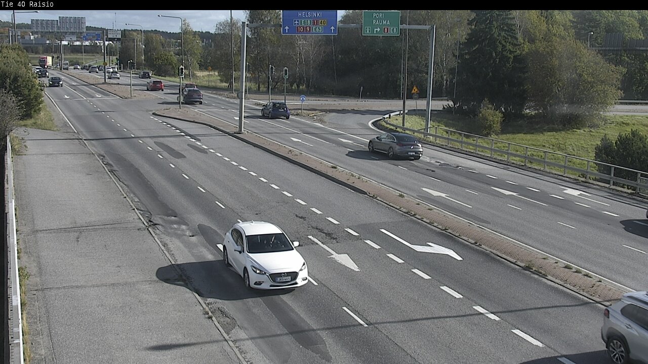 Weather Camera Image Road 40 Raisio, Raisio, Varsinais-Suomi