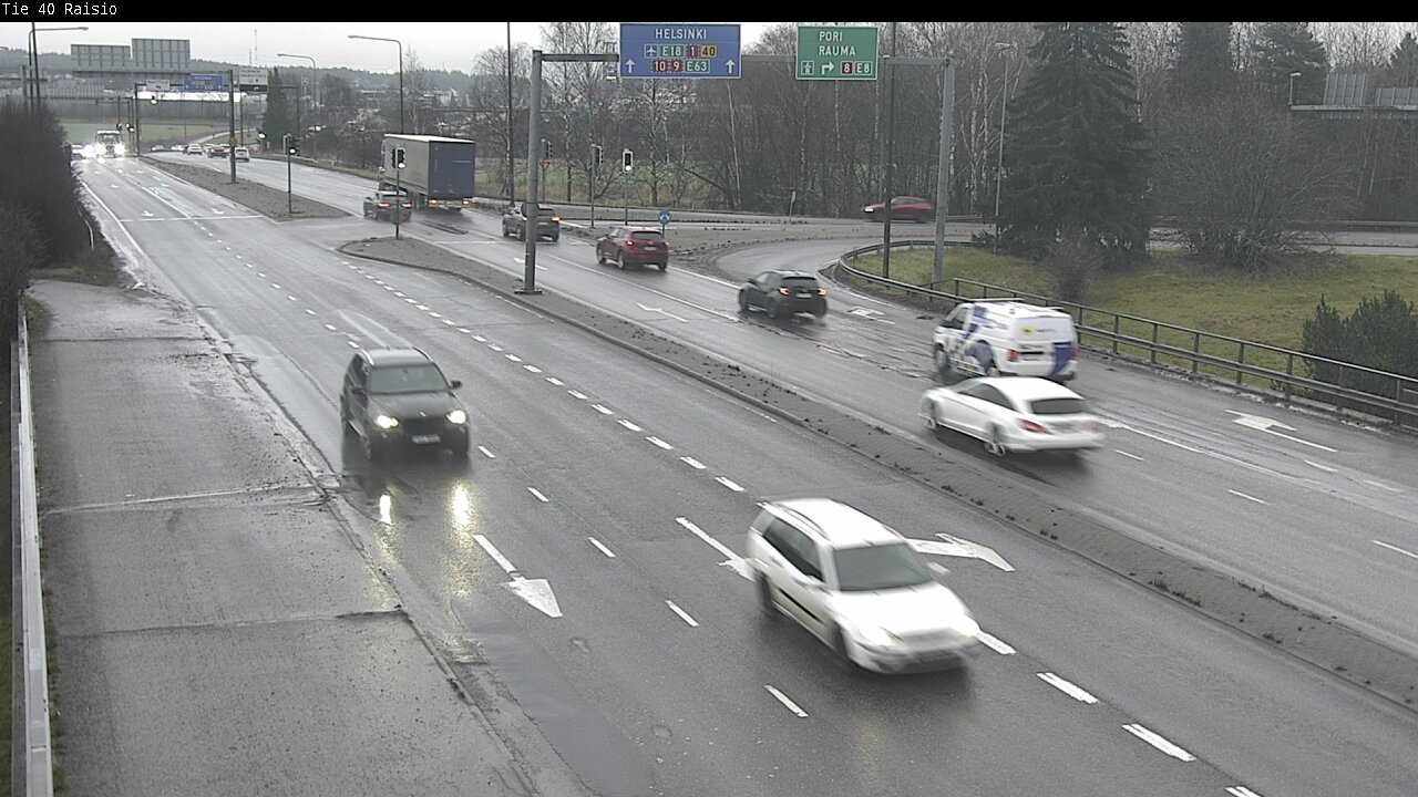 Weather Camera Image Väg 40 Reso, Raisio, Varsinais-Suomi