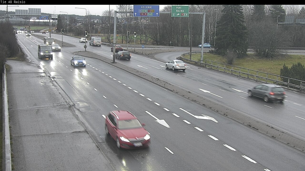 Weather Camera Image Väg 40 Reso, Raisio, Varsinais-Suomi