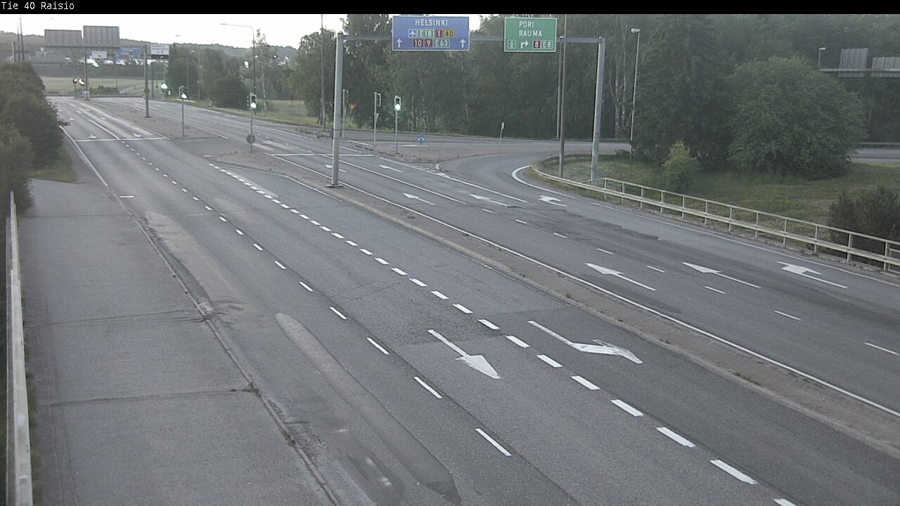 Weather Camera Image Road 40 Raisio, Raisio, Varsinais-Suomi