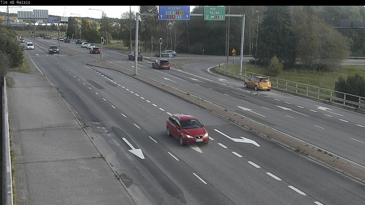 Weather Camera Image Road 40 Raisio, Raisio, Varsinais-Suomi