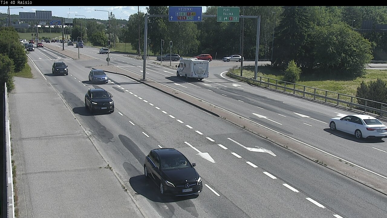 Weather Camera Image Road 40 Raisio, Raisio, Varsinais-Suomi