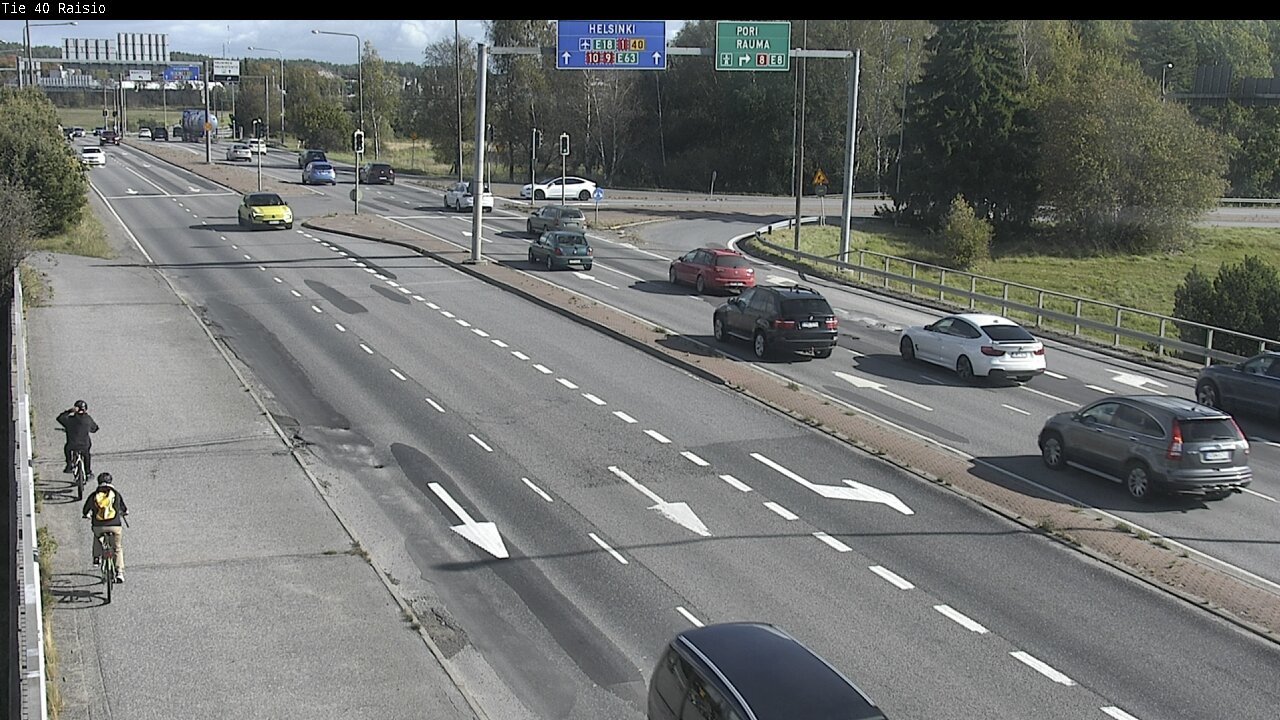Weather Camera Image Road 40 Raisio, Raisio, Varsinais-Suomi