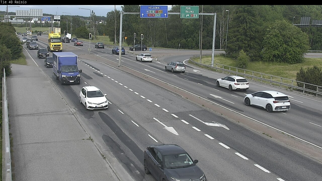 Weather Camera Image Road 40 Raisio, Raisio, Varsinais-Suomi
