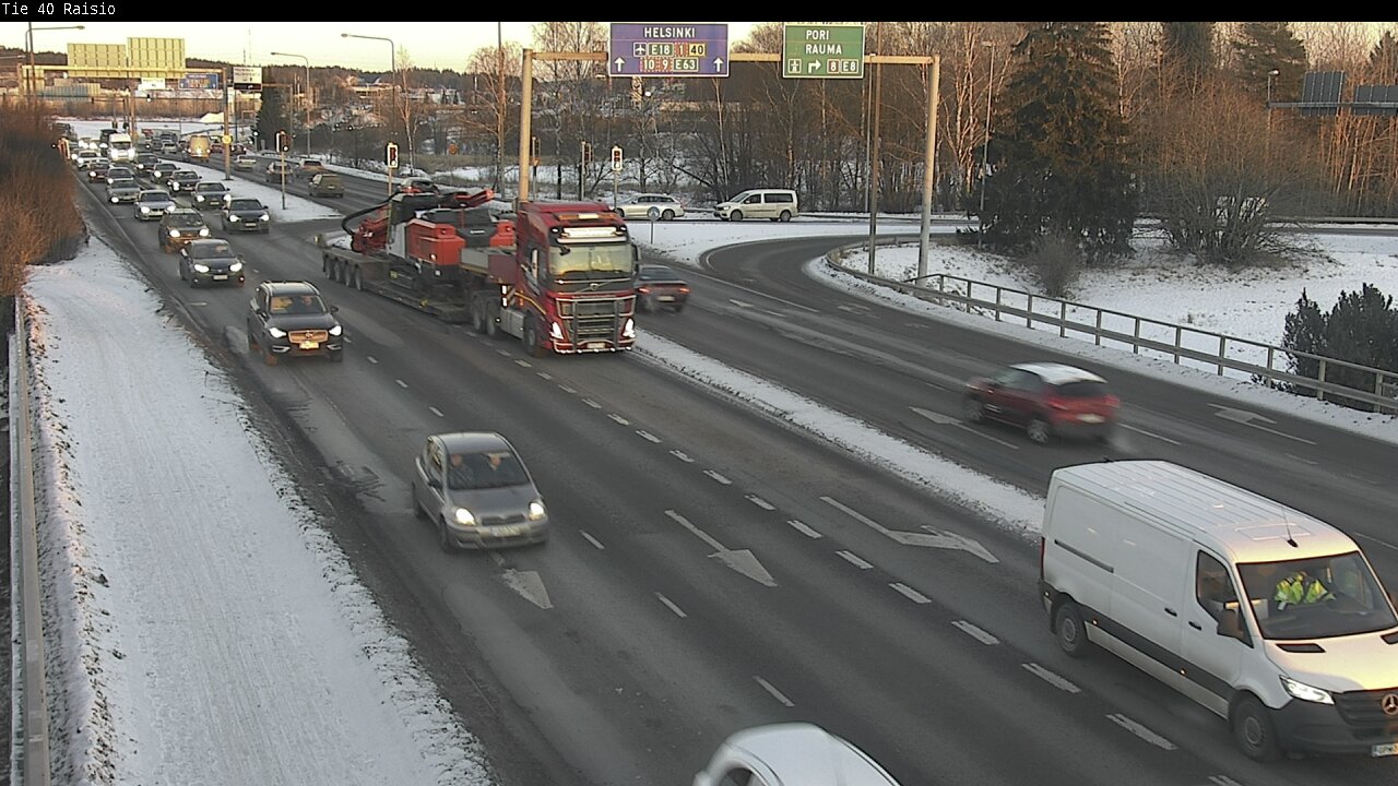 Kelikamerat Kuva Tie 40 Raisio, Raisio, Varsinais-Suomi