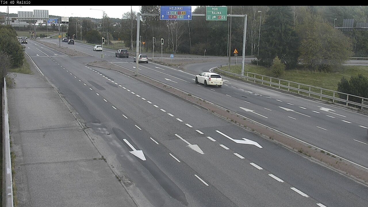 Weather Camera Image Väg 40 Reso, Raisio, Varsinais-Suomi