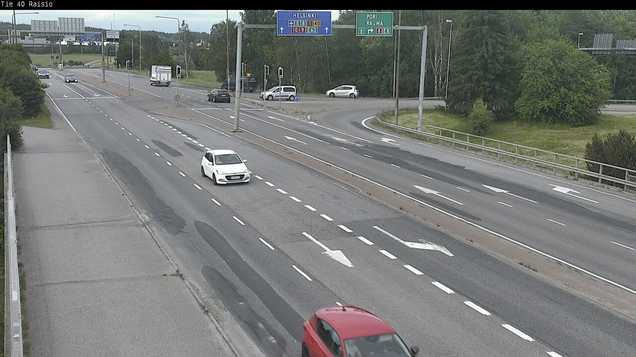Weather Camera Image Road 40 Raisio, Raisio, Varsinais-Suomi