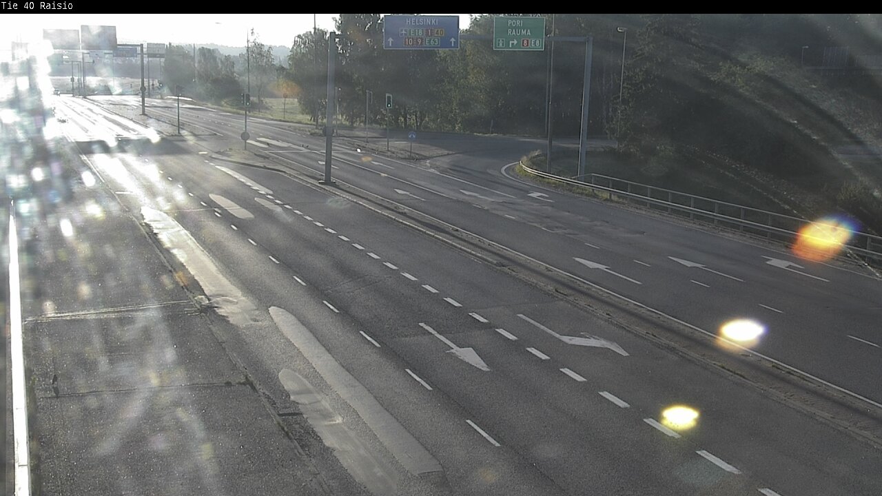 Weather Camera Image Road 40 Raisio, Raisio, Varsinais-Suomi