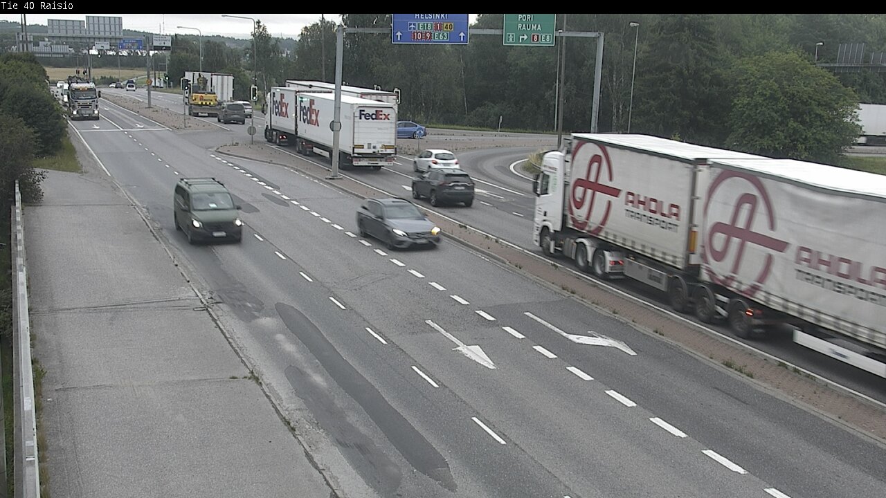 Weather Camera Image Väg 40 Reso, Raisio, Varsinais-Suomi