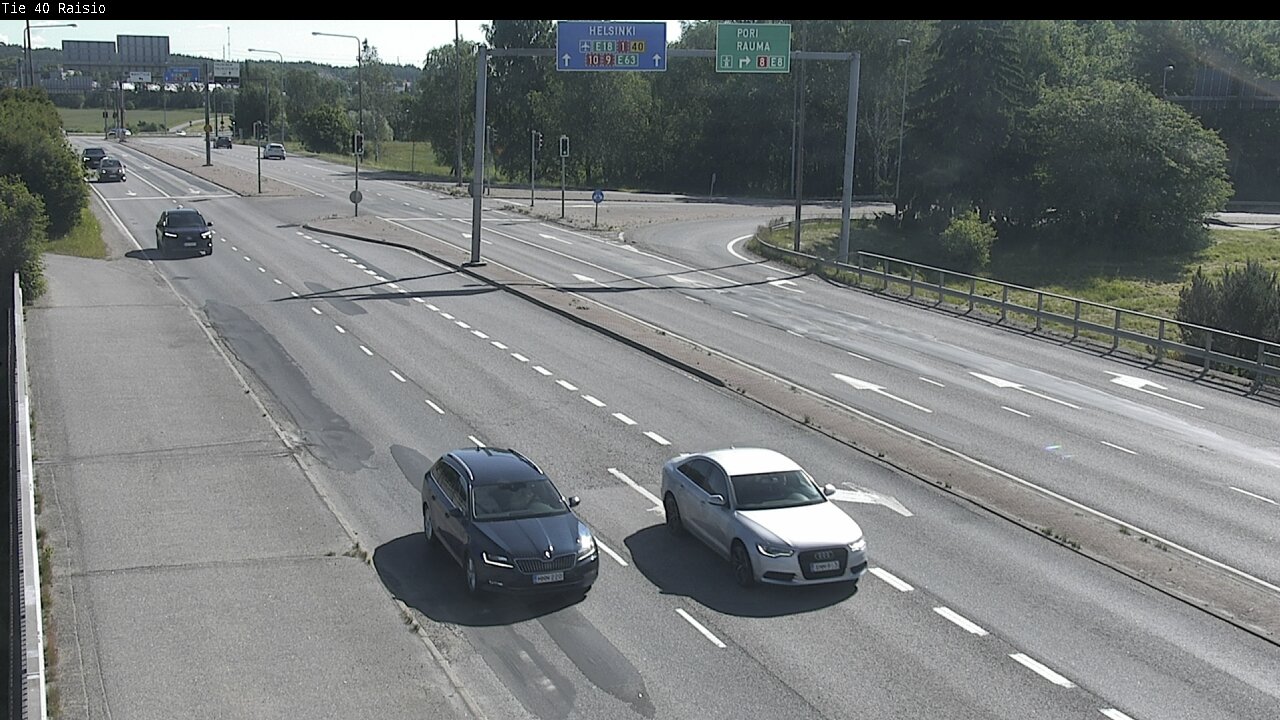 Weather Camera Image Road 40 Raisio, Raisio, Varsinais-Suomi