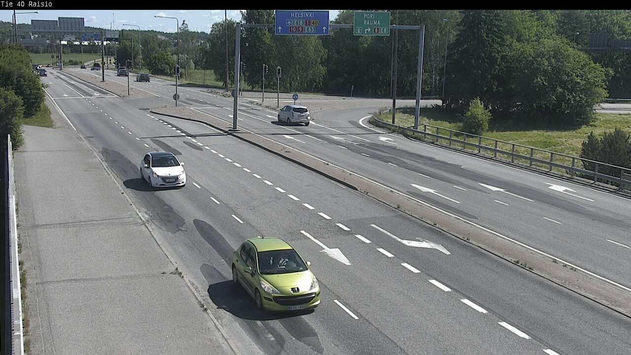 Weather Camera Image Road 40 Raisio, Raisio, Varsinais-Suomi