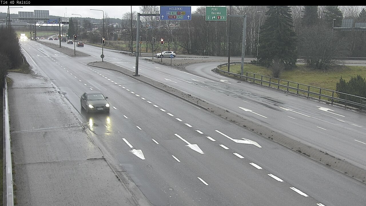 Weather Camera Image Väg 40 Reso, Raisio, Varsinais-Suomi