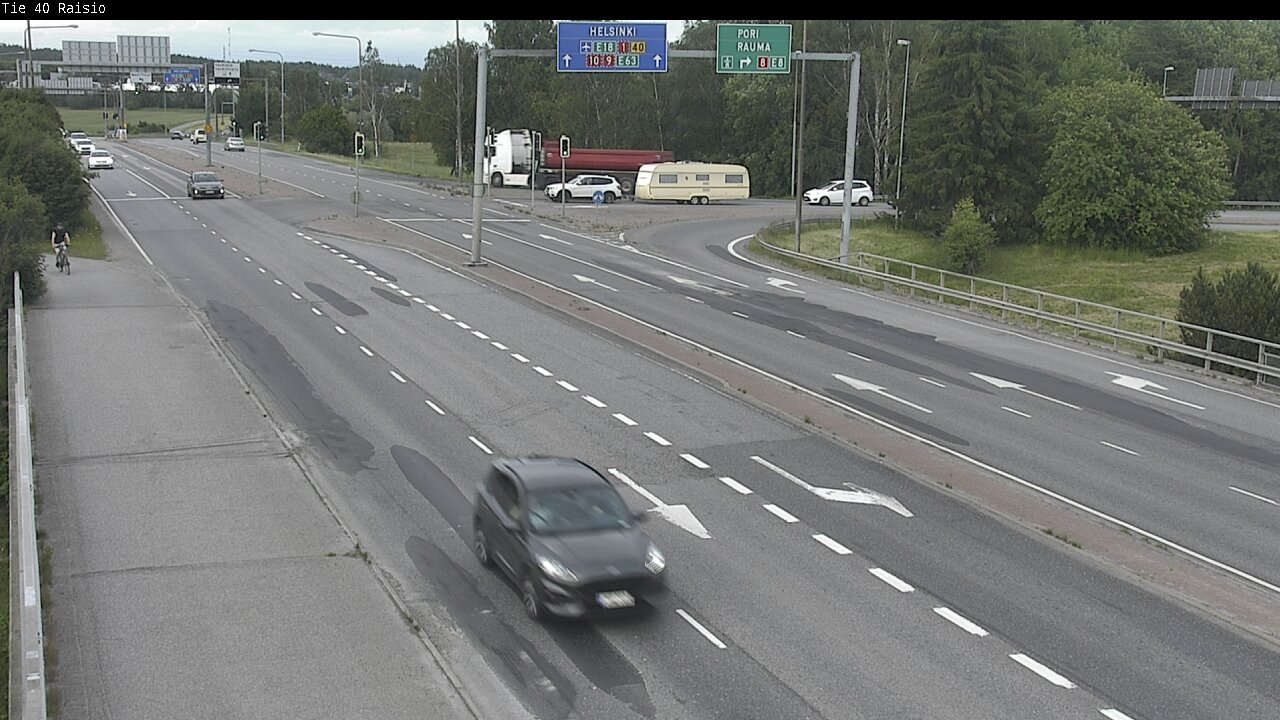 Weather Camera Image Road 40 Raisio, Raisio, Varsinais-Suomi