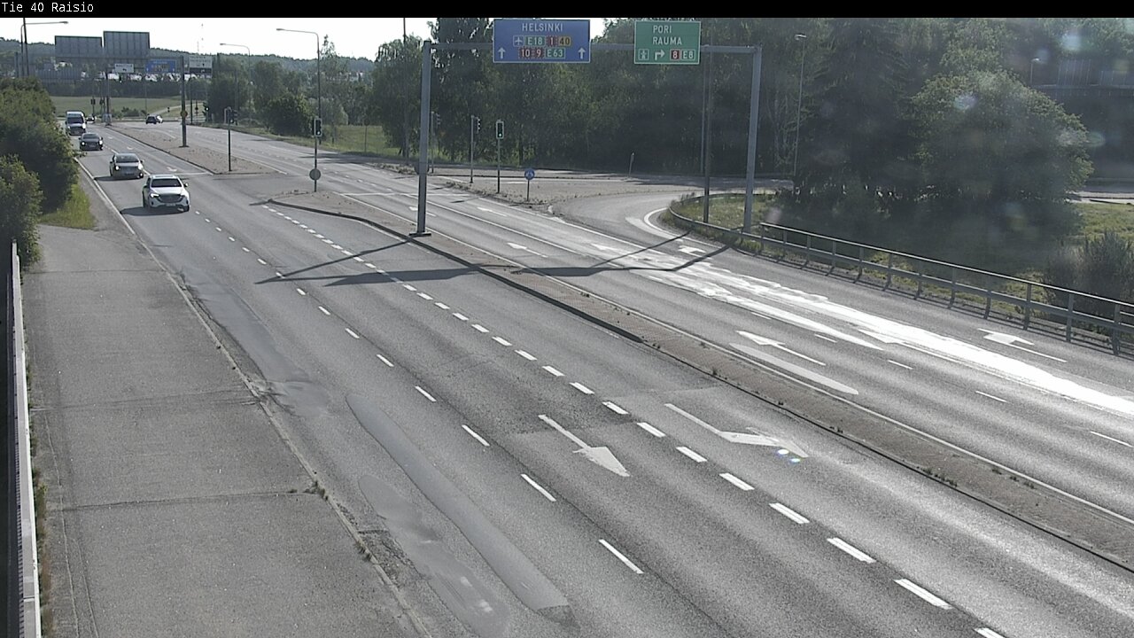 Weather Camera Image Road 40 Raisio, Raisio, Varsinais-Suomi