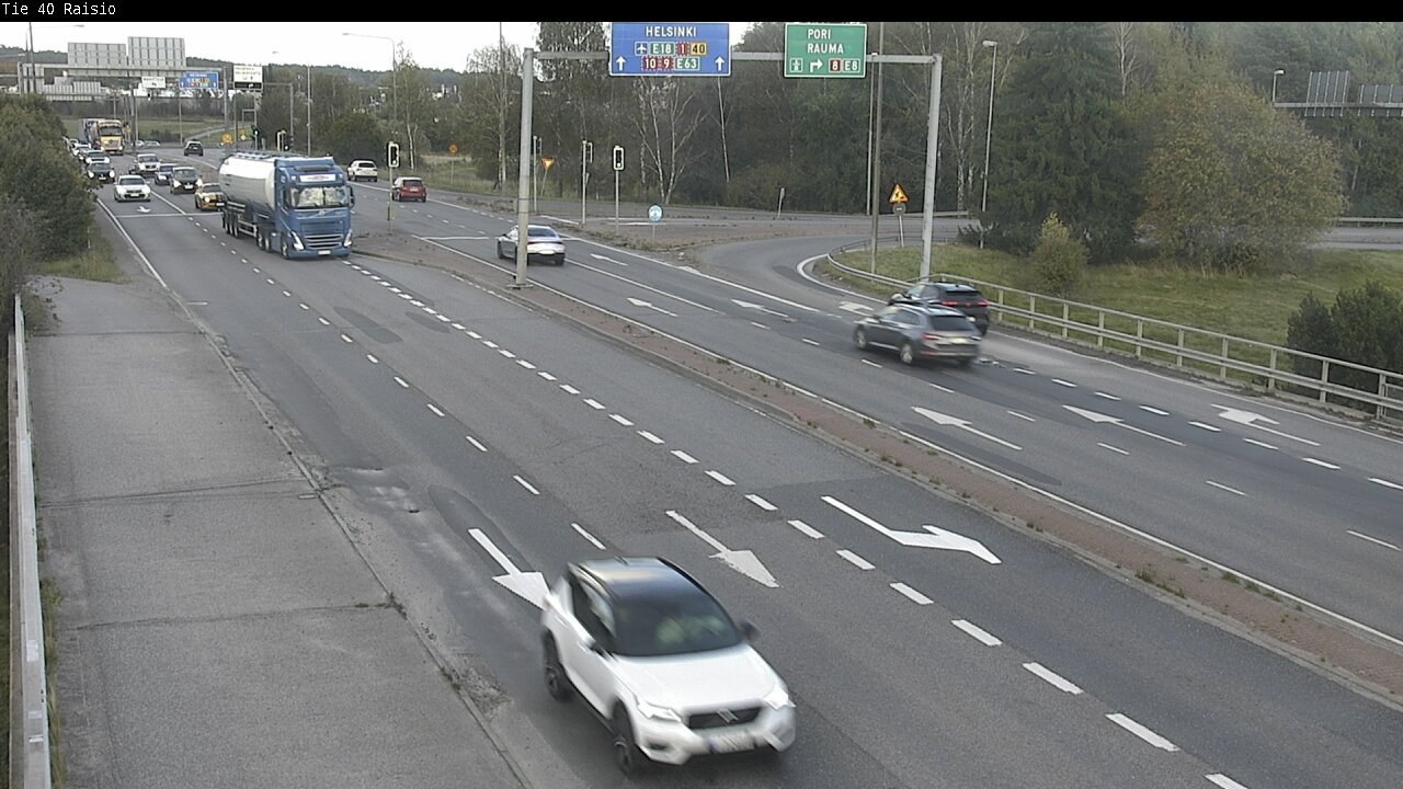 Weather Camera Image Väg 40 Reso, Raisio, Varsinais-Suomi