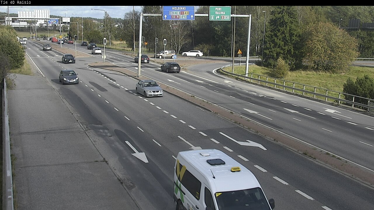 Weather Camera Image Väg 40 Reso, Raisio, Varsinais-Suomi