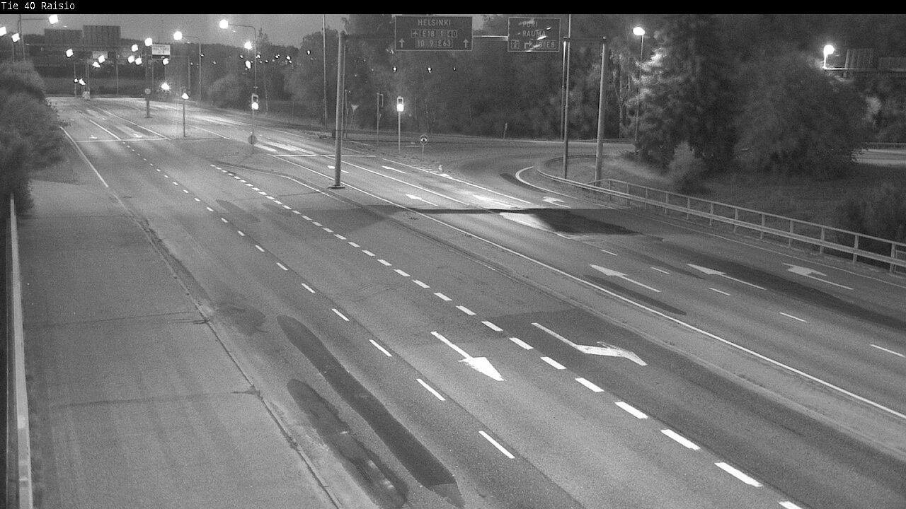 Weather Camera Image Road 40 Raisio, Raisio, Varsinais-Suomi