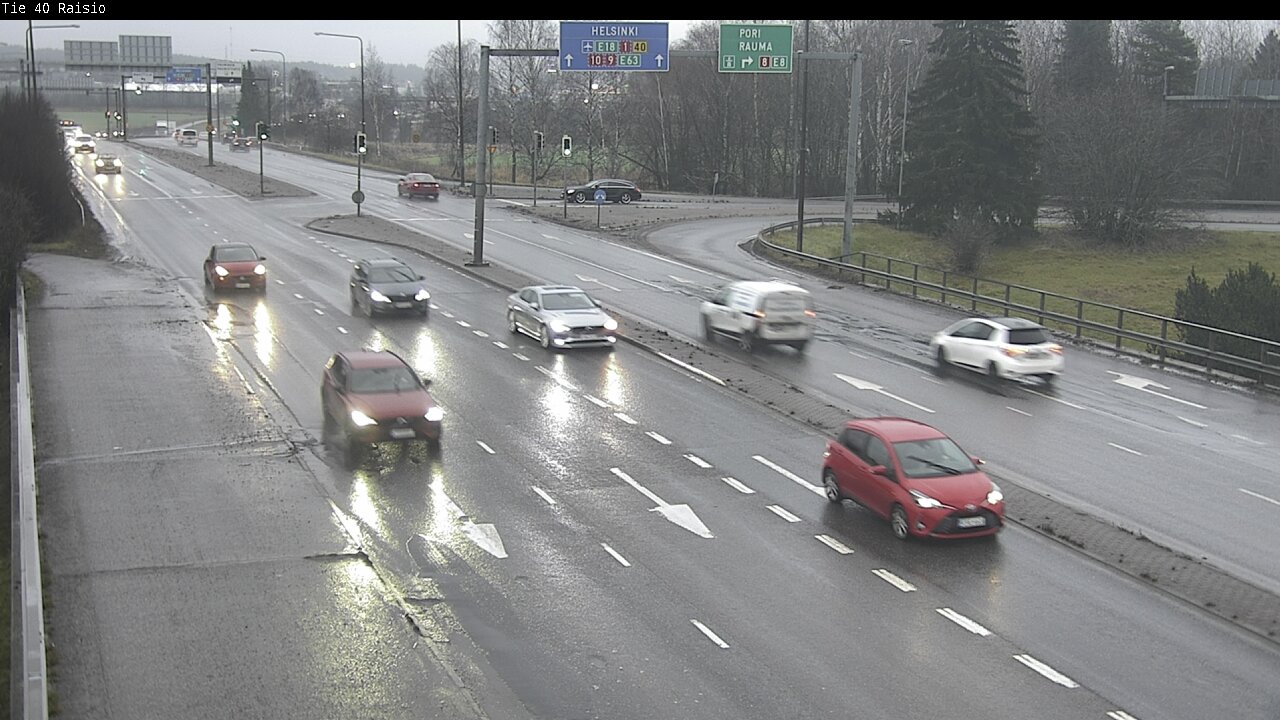 Weather Camera Image Väg 40 Reso, Raisio, Varsinais-Suomi