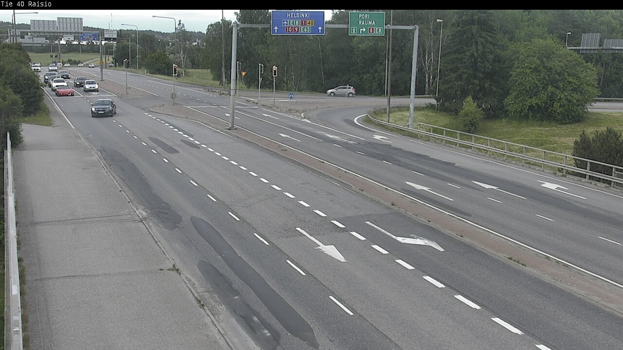 Weather Camera Image Road 40 Raisio, Raisio, Varsinais-Suomi