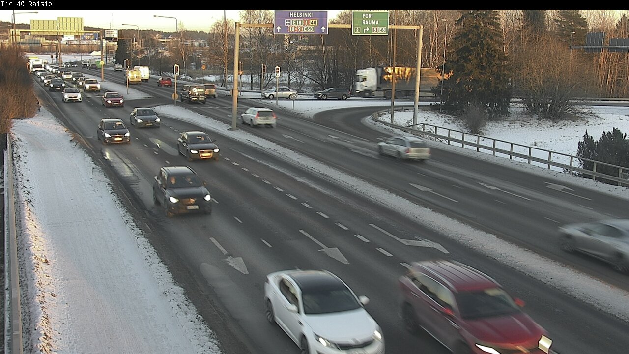 Weather Camera Image Road 40 Raisio, Raisio, Varsinais-Suomi