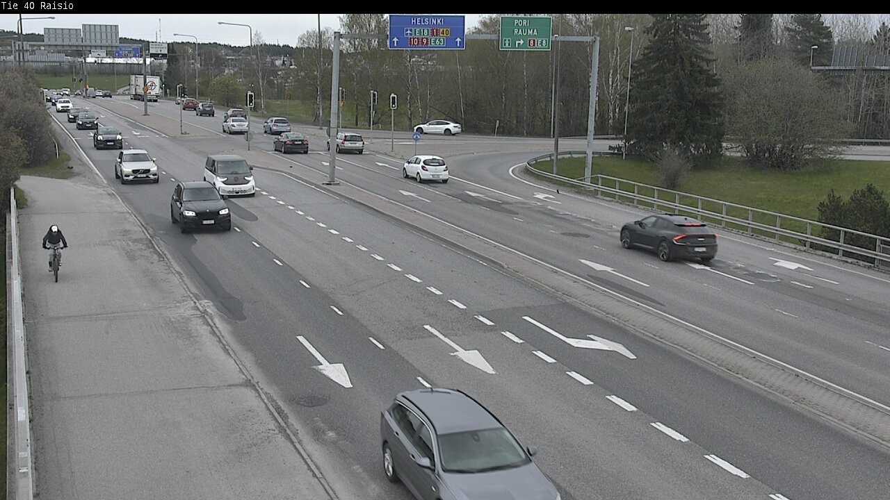Weather Camera Image Väg 40 Reso, Raisio, Varsinais-Suomi