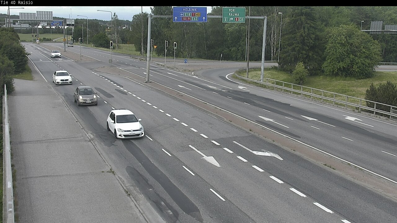 Weather Camera Image Road 40 Raisio, Raisio, Varsinais-Suomi