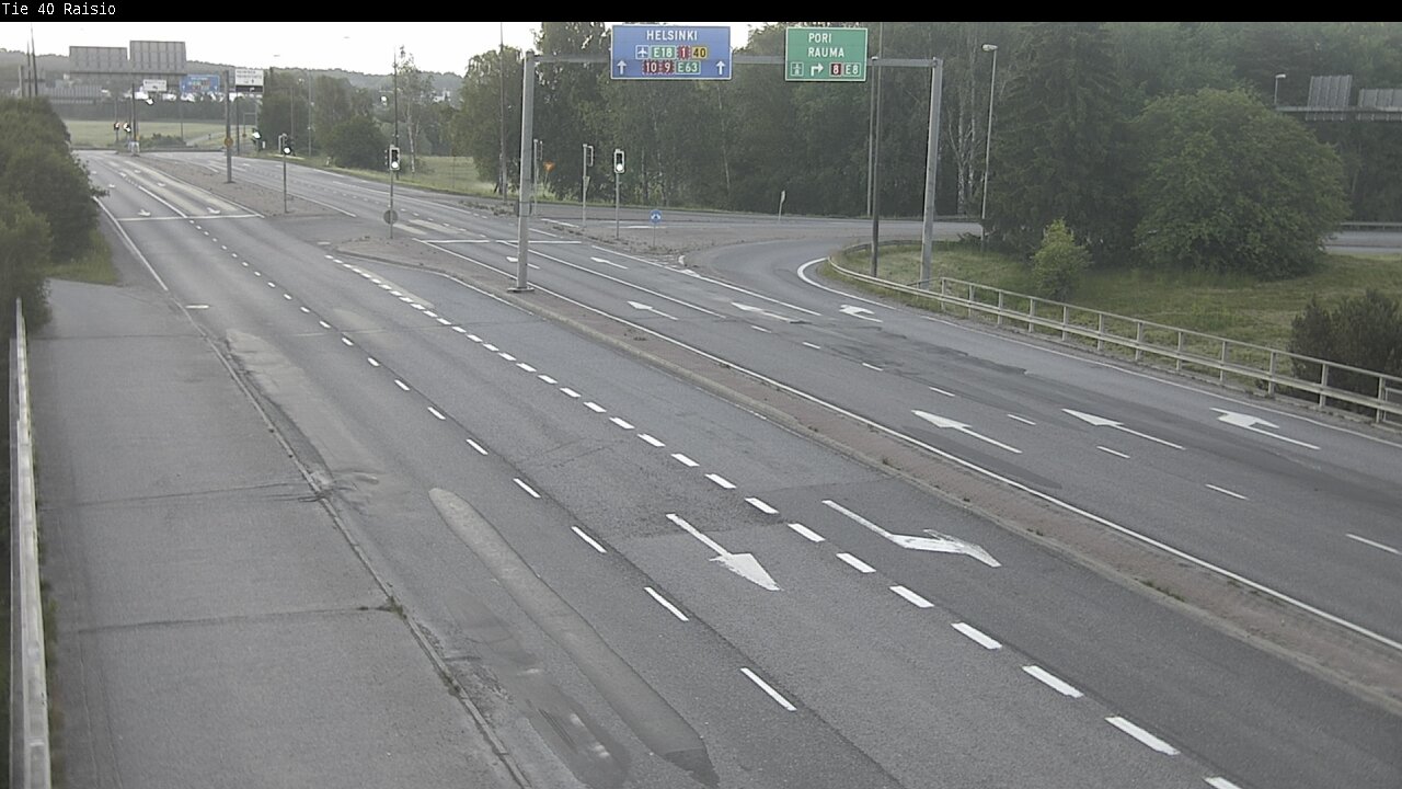 Weather Camera Image Road 40 Raisio, Raisio, Varsinais-Suomi