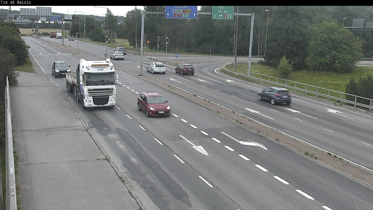 Weather Camera Image Väg 40 Reso, Raisio, Varsinais-Suomi