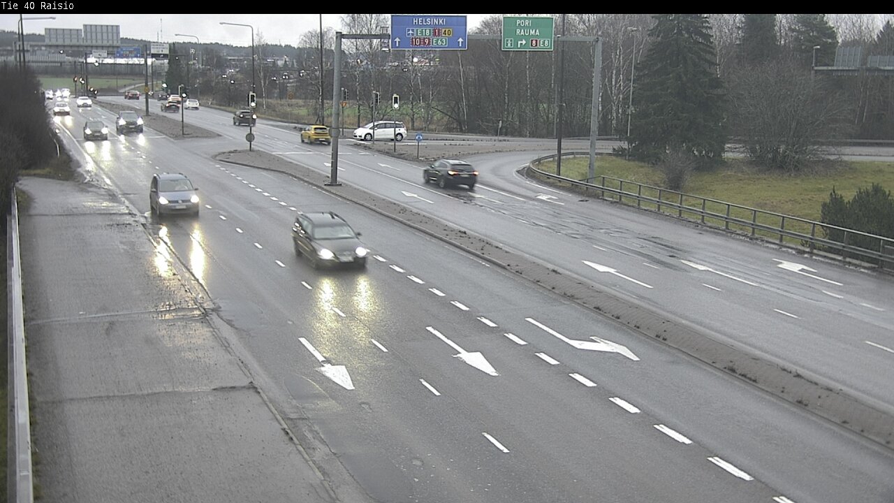 Weather Camera Image Väg 40 Reso, Raisio, Varsinais-Suomi