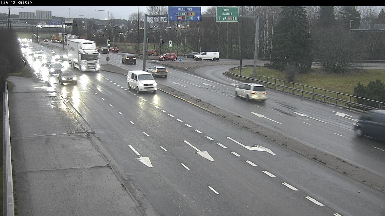 Weather Camera Image Väg 40 Reso, Raisio, Varsinais-Suomi