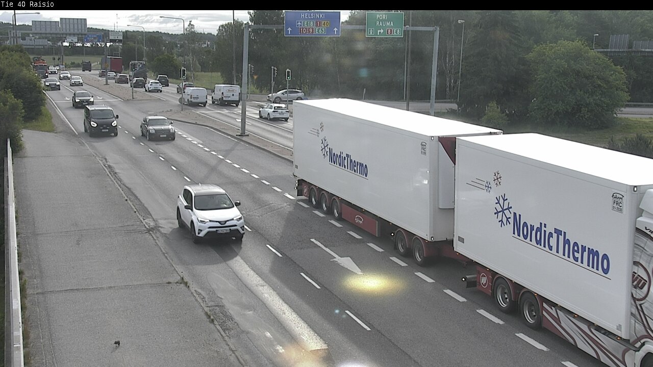 Weather Camera Image Road 40 Raisio, Raisio, Varsinais-Suomi